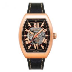 Superlative Supremacy Automatic Black Dial Mens Watch