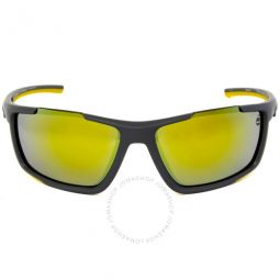 Unisex Grey Square Sunglasses
