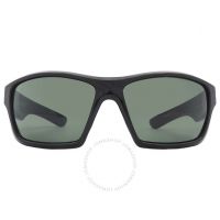 Green Wrap Mens Sunglasses