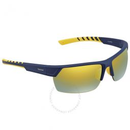 Polarized Yellow Sport Mens Sunglasses