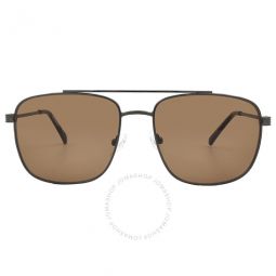 Brown Navigator Mens Sunglasses