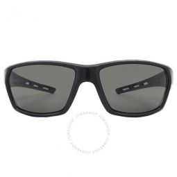 Green Wrap Mens Sunglasses