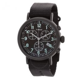Standard Chrono Chronograph Quartz Black Dial Watch