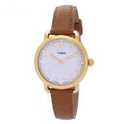 Standard Quartz Silver Dial Ladies Watch