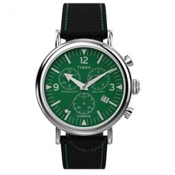 Standard Chronograph Quartz Green Dial Mens Watch