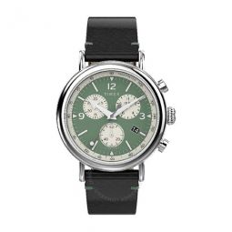 Standard Chronograph Quartz Green Dial Mens Watch