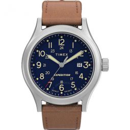 Expedition North Quartz Blue Dial Mens Watch