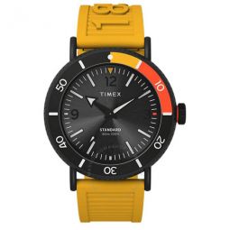 Standard Quartz Black Dial Mens Watch