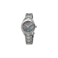Women's PR 100 Sport Chic Stainless Steel Black Mother of Pearl Dial