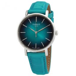 Everytime Lady Quartz Turquoise Dial Watch