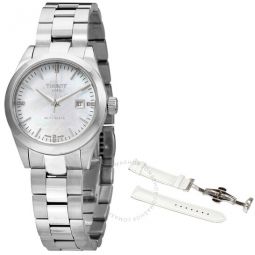 Automatic Diamond White Mother of Pearl Dial Ladies Watch