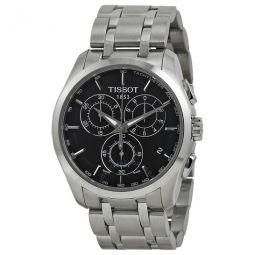 Couturier Chronograph Black Dial Mens Watch