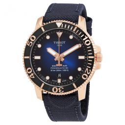 Seastar Automatic Blue Dial Mens Watch