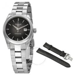 T-My Lady Automatic Diamond Anthracite Dial Ladies Watch