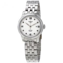 Le Locle Automatic Diamond Silver Dial Ladies Watch
