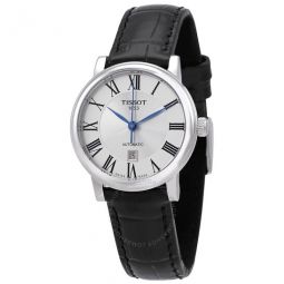 Automatic Silver Dial Ladies Watch