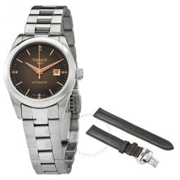 T-My Lady Automatic Diamond Anthracite Gradient Dial Ladies Watch