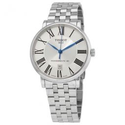 Carson Powermatic 80 Automatic Silver Dial Mens Watch