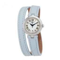 Bellissima Small Lady M Double Tour Strap Quartz White Mother of Pearl Dial Ladies Watch