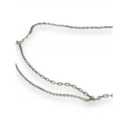 Mixed Metal Necklace - Silver