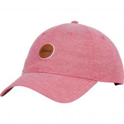 Titleist Womens Special Edition Montauk Oxford Golf Hat - Red