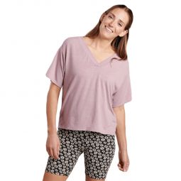 Toad & Co Piru Easy V Short Sleeve Tee Shirt - Womens