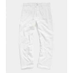 Japanese Relaxed Fit Selvedge Chino in White