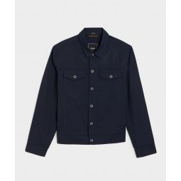 Italian Lightweight Dylan Jacket in Navy