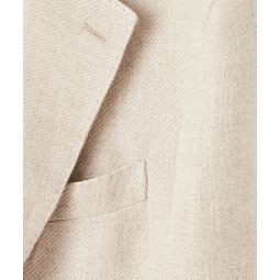 Italian Linen Sport Coat in Khaki