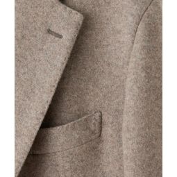 Italian Cashmere Madison Sport Coat in Mushroom