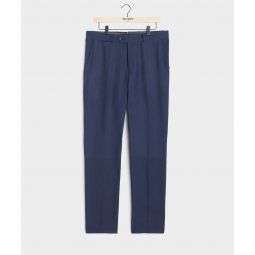 Italian Hemp Sutton Trouser in Navy Ink