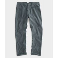 Relaxed Fit 5-Pocket Corduroy Pant in Slate Grey