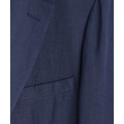 Italian Hemp Sutton Jacket in Navy Ink