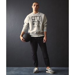 City Gym Sweatshirt in Grey Mix