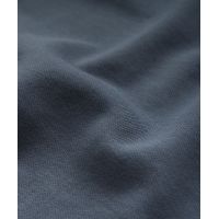 Midweight Short Sleeve Sweatshirt in Blue Metal
