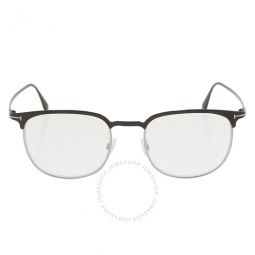 Mens Black Oval Eyeglass Frames FT5549-B005
