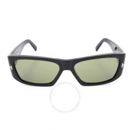Andres Green Square Unisex Sunglasses