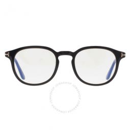 Blue Light Block Oval Mens Eyeglasses