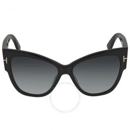Anoushka Grey Gradient Cat Eye Ladies Sunglasses