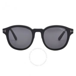 Jameson Smoke Oval Mens Sunglasses