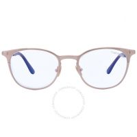 Blue Light Block Oval Mens Eyeglasses