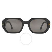 Veronique Smoke Geometric Ladies Sunglasses