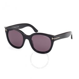 Tamara Smoke Oval Ladies Sunglasses