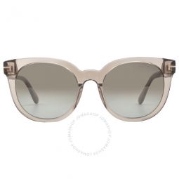 Moira Brown Mirror Cat Eye Ladies Sunglasses