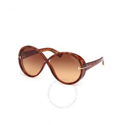 Edie Brown Gradient Butterfly Ladies Sunglasses