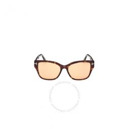 Elsa Brown Cat Eye Ladies Sunglasses