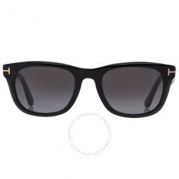 Kendel Smoke Gradient Square Unisex Sunglasses