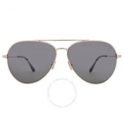 Dashel Smoke Pilot Unisex Sunglasses