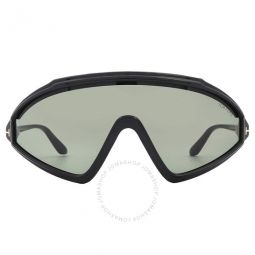 Lorna Smoke Shield Mens Sunglasses