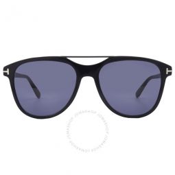 Damian Blue Pilot Mens Sunglasses